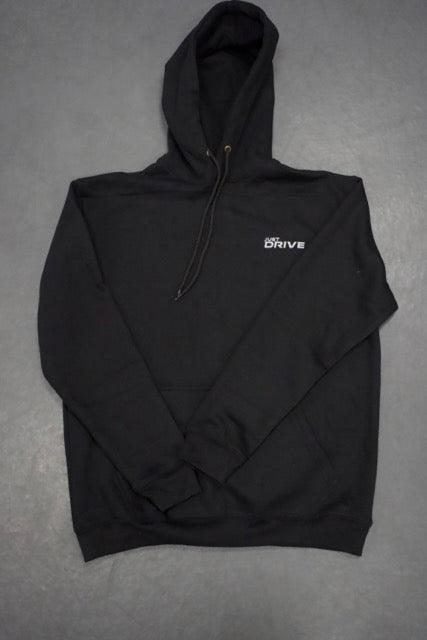 Just Drive Side Logo Hoodie w/ Track Design